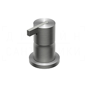 Ritmonio DOT316 Смеситель для раковины, без излива, цвет: brushed stainless steel PR50AW203INOX