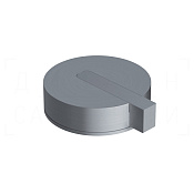 Ritmonio DOT316 Смеситель для раковины, без излива, цвет: brushed stainless steel PR50AW222INOX