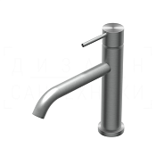 Ritmonio Diametro35 Inox Смеситель для раковины, без д/к, излив, цвет: brushed stainless steel E0BA0124CSINOX