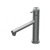 Ritmonio Diametro35 Inox Смеситель для раковины, без д/к, излив, цвет: brushed stainless steel E0BA0124DINOX