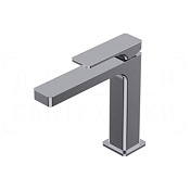 Ritmonio Glitter Смеситель для раковины, без донного клапана, длина излива 14,5 см, цвет: chrome PR32AA201CRL