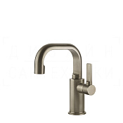 Gessi Inciso Смеситель для раковины, без донного клапана, излив 14 см, цвет: finox brushed nickel 58009#149