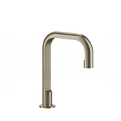 Gessi Inciso Смеситель для раковины, без донного клапана, излив 16,4 см, цвет: finox brushed nickel 58023#149