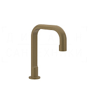 Gessi Inciso Смеситель для раковины, без донного клапана, излив 16,4 см, цвет: antique brass 58023#713