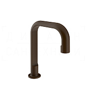 Gessi Inciso Смеситель для раковины, сенсорный, без дон. клапана, излив 16,4 см, цвет: dark bronze 58023#845