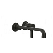 Gessi Inciso Смеситель для раковины встраив., внеш. часть, излив 23,4-26,4 см, цвет: aged bronze 58089#187