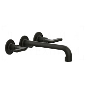 Gessi Inciso Смеситель для раковины встраив., внеш. часть, излив 23,5-25,5 см, цвет: aged bronze 58092#187