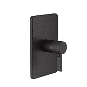 Gessi Inciso Смеситель для душа встраиваемый, на 1 потребитель, внешняя часть, цвет: aged bronze 58061#187