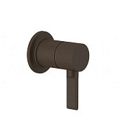 Gessi Inciso Смеситель для душа встраиваемый, на 1 потребитель, внешняя часть, цвет: dark bronze 58109#845