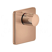 Gessi Inciso Термостат для душа встраиваемый, на 1 потребитель, внешняя часть, цвет: copper PVD 58254#030