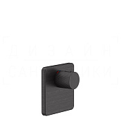 Gessi Inciso Термостат для душа встраиваемый, на 1 потребитель, внешняя часть, цвет: aged bronze 58254#187