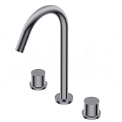 Ritmonio Diametro35 Смеситель для раковины высокий, без д/к, высота излива 21 см, цвет: chrome E0BA0109CRL