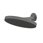 Ritmonio Shower heads Верхний душ настенный d32,5 см, 1 вид струи, с кронш., цвет: bright steel 75D001LUC