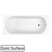 Whitecross Jane Ванна из искусственного камня Solid Surface встраив. 170x70см, цвет: белый матовый 0222.170070.200