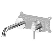 Whitecross Y Смеситель для раковины встраив., с внутренней частью, излив 20см, цвет: никель брашир. Y1225NIB