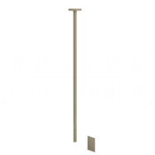 Gessi Rettangolo Смеситель для раковины потолочн., без д/к, излив 160 см, цвет: finox brushed nickel 20024#149