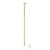 Gessi Rettangolo Смеситель для раковины потолочный, без д/к, излив 160 см, цвет: brass PVD 20024#710