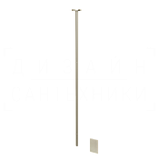 Gessi Sensor Taps Смеситель для раковины потолоч., без д/к, излив 160 см, цвет: finox brushed nickel 30654#149