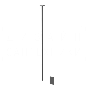 Gessi Sensor Taps Смеситель для раковины потолочный, без д/к, излив 160 см, цвет: matte black 30654#299