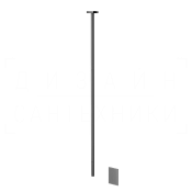 Gessi Sensor Taps Смеситель для раковины потолочный, без д/к, излив 160 см, цвет: black metal PVD 30654#706