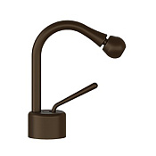 Gessi Goccia Смеситель для биде без донного клапана, излив 11 см, цвет: dark bronze 33607#845