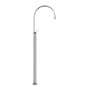 Gessi Goссia Смеситель для раковины напольный, без донного клапана, излив 38,7 см, цвет: chrome 33630#031