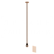 Gessi Goccia Смеситель для раковины потолочный, сенсорный, внешняя часть, цвет: copper PVD 33724#030