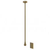 Gessi Goccia Смеситель для раковины потолочный, сенсорный, внешняя часть, цвет: antique brass 33724#713