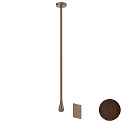 Gessi Goccia Смеситель для раковины потолочный, сенсорный, внешняя часть, цвет: dark bronze 33724#845