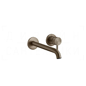 Gessi 316 Flessa Смеситель для раковины встраив., внеш. час., излив 8-30 см, цвет: coffee bronze PVD 54089#761