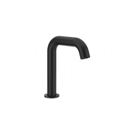 Gessi 316 Intreccio Смеситель для раковины, сенсорный, без д/к, излив 15,4 см, цвет: matte black 54181#299
