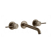 Gessi 316 Meccanica Смеситель для раковины встраив., внеш. час., излив 18-20 см, цвет: coffee bronze 54294#761