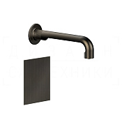 Gessi Sensor Taps Смеситель для раковины встраиваемый, сенсорный, внешняя часть, цвет: aged bronze 58105#187