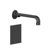 Gessi Sensor Taps Смеситель для раковины встраиваемый, сенсорный, внешняя часть, цвет: matte black 58105#299