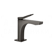 Gessi Rilievo Смеситель для раковины, без дон. клап., излив 12,6 см, цвет: black metal brushed PVD 59002#707