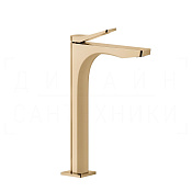 Gessi Rilievo Смеситель для раковины высокий, без дон. клап., излив 15,4 см, цвет: warm bronze PVD 59004#735