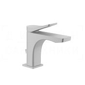 Gessi Rilievo Смеситель для раковины, с донным клапаном, излив 13,1 см, цвет: matte white 59005#279