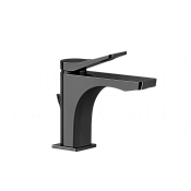 Gessi Rilievo Смеситель для раковины, с донным клапаном, излив 13,1 см, цвет: black metal PVD 59005#706