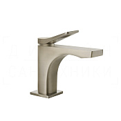 Gessi Rilievo Смеситель для раковины, без донного клапана, излив 13,1 см, цвет: finox brushed nickel 59006#149