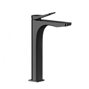 Gessi Rilievo Смеситель для раковины высокий, без дон. клап., излив 25 см, цвет: black metal PVD 59010#706