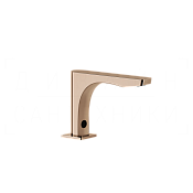 Gessi Sensor Taps Смеситель для раковины, сенсорный, без дон. клап., излив 15,4 см, цвет: copper PVD 59023#030