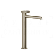 Gessi Anello Смеситель для раковины высокий, без д/к, излив 17,4 см, цвет: finox brushed nickel 63306#149