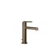 Gessi Ingranaggio Смеситель для раковины, с д/к, излив 12,8 см, цвет: coffee bronze brushed PVD 63501#761