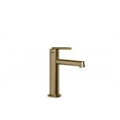Gessi Ingranaggio Смеситель для раковины, без д/к, излив 12,8 см, цвет: deep bronze brushed PVD 63502#791