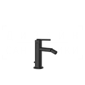 Gessi Ingranaggio Смеситель для биде с донным клапаном, излив 11,3 см, цвет: matte black 63507#299