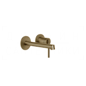 Gessi Ingranaggio Смеситель для раковины встраив., внеш. часть, излив 13-16 см, цвет: deep bronze 63581#791