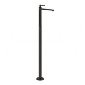 Gessi Venti20 Смеситель для раковины напольный, без донного клап., излив 20,8 см, цвет: aged bronze 65095#187