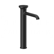 Gessi Origini Смеситель для раковины высокий, без донного клапана, излив 16,4 см, цвет: matte black 66004#299