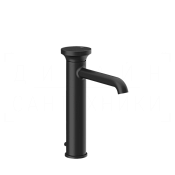 Gessi Origini Смеситель для раковины высокий, с донным клапаном, излив 16,4 см, цвет: matte black 66005#299