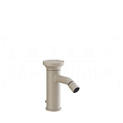 Gessi Origini Смеситель для биде с донным клапаном, излив 11,1 см, цвет: matte greige 66007#273